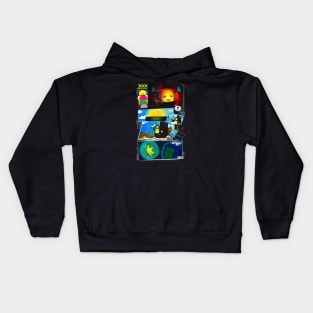 2001 A Space Odyssey Eternity Kids Hoodie